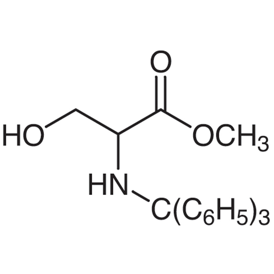 N-(Triphenylmethyl)-DL-serine Methyl Ester&gt;98.0%(GC)(T)5g