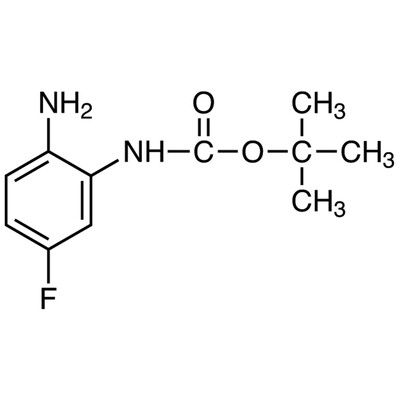 N2-(tert-Butoxycarbonyl)-4-fluoro-1,2-phenylenediamine&gt;98.0%(GC)(T)200mg