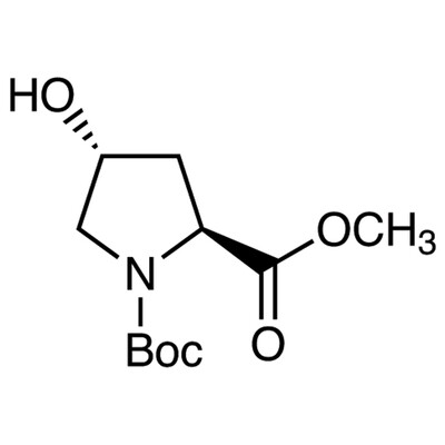 N-(tert-Butoxycarbonyl)-trans-4-hydroxy-L-proline Methyl Ester&gt;95.0%(GC)5g