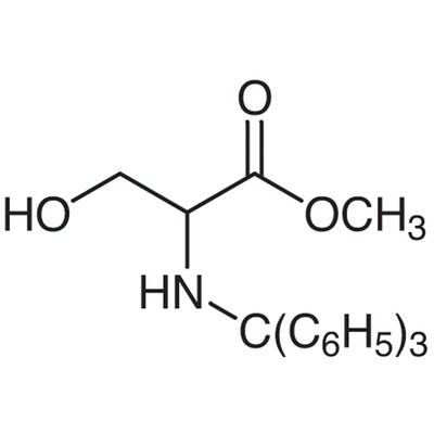 N-(Triphenylmethyl)-DL-serine Methyl Ester&gt;98.0%(GC)(T)25g