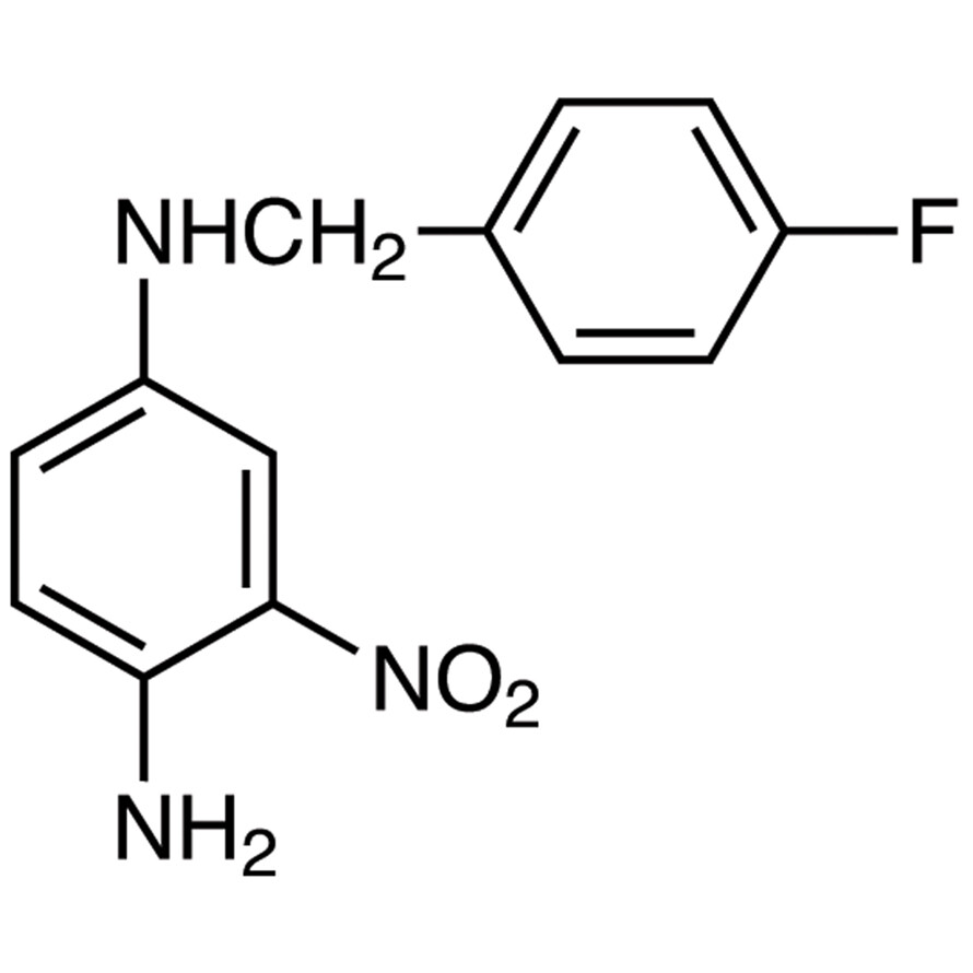 N1-(4-Fluorobenzyl)-3-nitro-1,4-phenylenediamine&gt;97.0%(HPLC)(T)1g