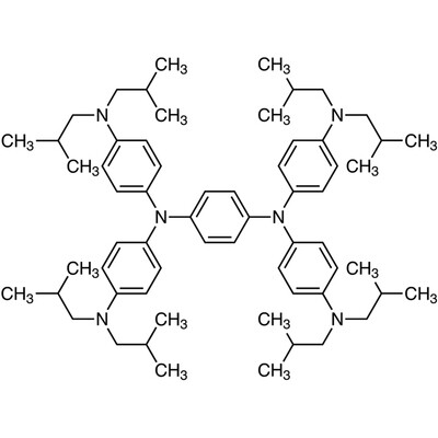 N,N,N&#39;,N&#39;-Tetrakis[4-(diisobutylamino)phenyl]-1,4-phenylenediamine&gt;98.0%(T)5g