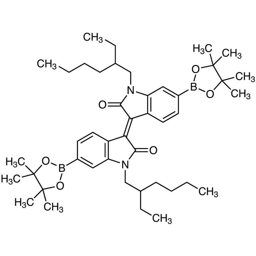 N,N&#39;-Bis(2-ethylhexyl)-6,6&#39;-bis(4,4,5,5-tetramethyl-1,3,2-dioxaborolan-2-yl)isoindigo200mg