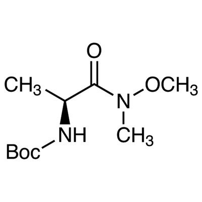 N-(tert-Butoxycarbonyl)-L-alanine N&#39;-Methoxy-N&#39;-methylamide&gt;98.0%(GC)1g