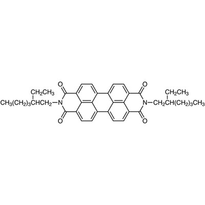 N,N&#39;-Bis(2-ethylhexyl)-3,4,9,10-perylenetetracarboxylic Diimide&gt;98.0%(HPLC)(N)200mg