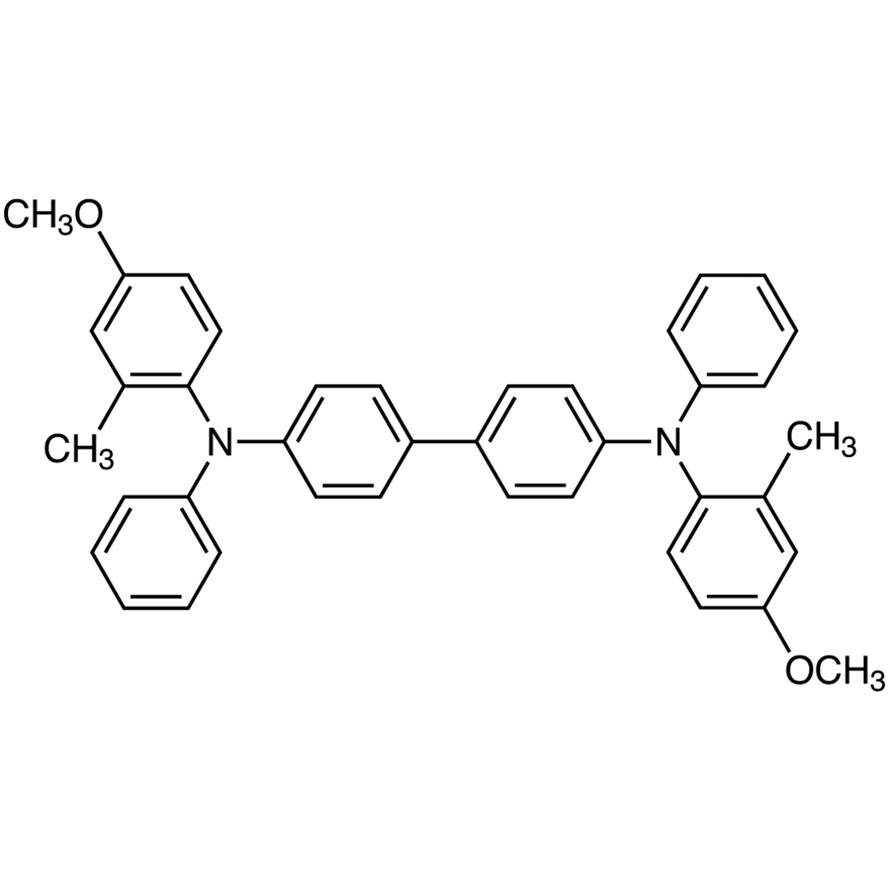 N,N&#39;-Bis(4-methoxy-2-methylphenyl)-N,N&#39;-diphenylbenzidine (purified by sublimation)&gt;98.0%(HPLC)(N)1g