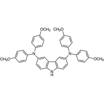 N,N,N&#39;,N&#39;-Tetrakis(4-methoxyphenyl)-9H-carbazole-3,6-diamine&gt;98.0%(HPLC)(N)5g