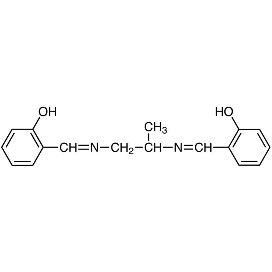 N,N&#39;-Bis(salicylidene)-1,2-propanediamine&gt;98.0%(GC)(T)25g
