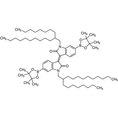 N,N&#39;-Bis(2-octyldodecyl)-6,6&#39;-bis(4,4,5,5-tetramethyl-1,3,2-dioxaborolan-2-yl)isoindigo200mg