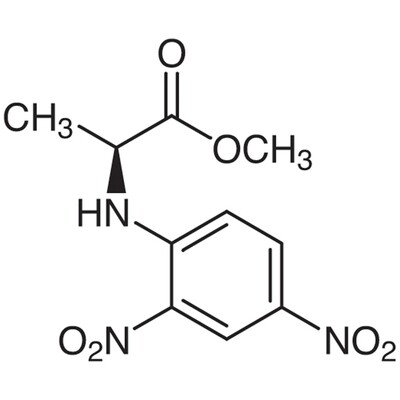 N-(2,4-Dinitrophenyl)-L-alanine Methyl Ester&gt;98.0%(HPLC)1g