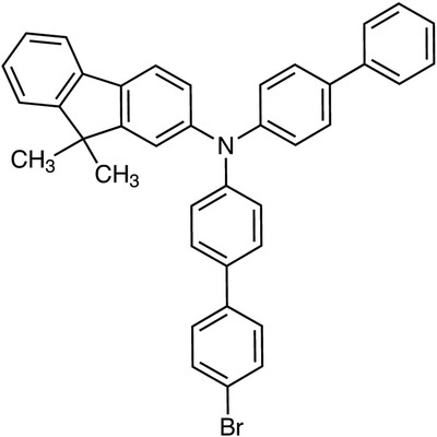 N-([1,1&#39;-Biphenyl]-4-yl)-N-(4&#39;-bromo-[1,1&#39;-biphenyl]-4-yl)-9,9-dimethyl-9H-fluoren-2-amine&gt;98.0%(HPLC)(N)1g