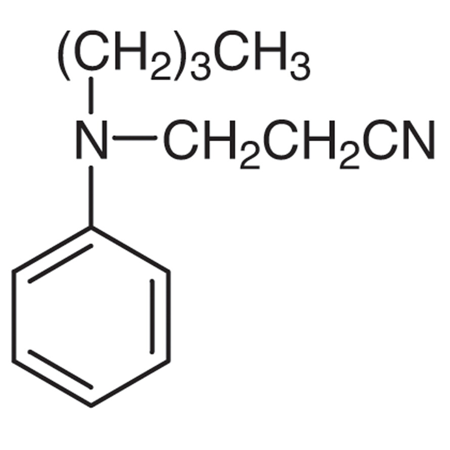N-(2-Cyanoethyl)-N-butylaniline&gt;98.0%(GC)25mL