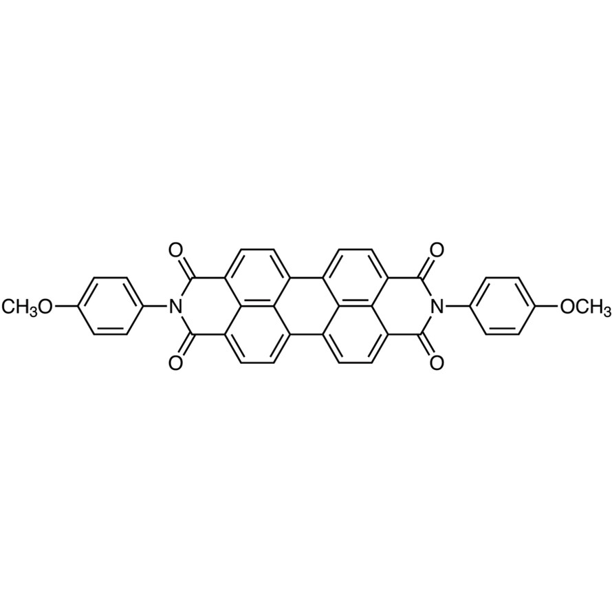 N,N&#39;-Bis(4-methoxyphenyl)-3,4,9,10-perylenetetracarboxylic Diimide&gt;97.0%(N)5g