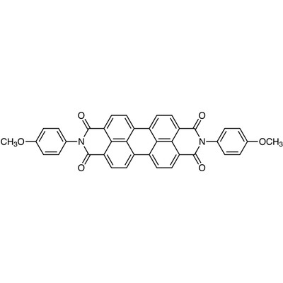 N,N&#39;-Bis(4-methoxyphenyl)-3,4,9,10-perylenetetracarboxylic Diimide&gt;97.0%(N)5g