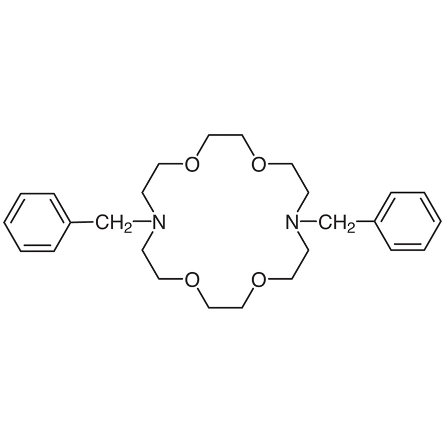 N,N&#39;-Dibenzyl-4,13-diaza-18-crown 6-Ether&gt;98.0%(GC)(T)1g