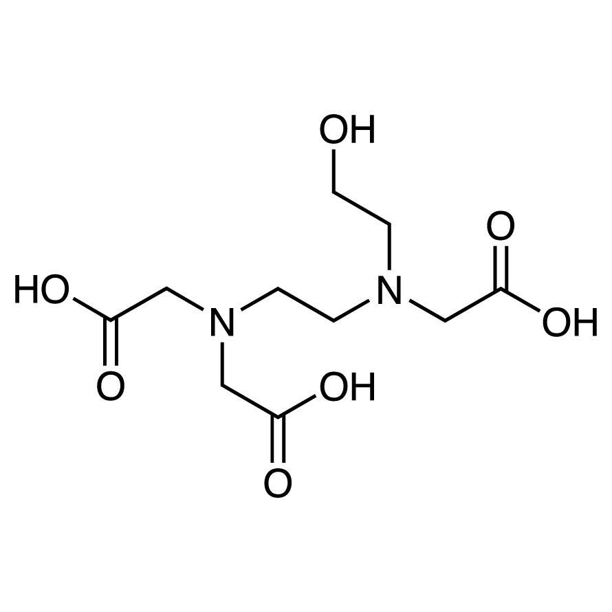 N-(2-Hydroxyethyl)ethylenediamine-N,N',N'-triacetic Acid>98.0%(T)25g