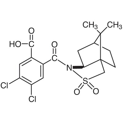 N-(2-Carboxy-4,5-dichlorobenzoyl)-(+)-10,2-camphorsultam&gt;98.0%(HPLC)(T)500mg