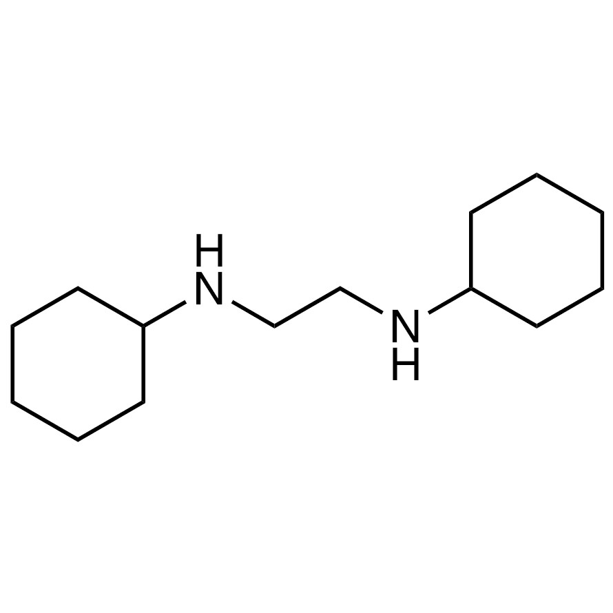 N,N&#39;-Dicyclohexyl-1,2-ethanediamine&gt;98.0%(GC)(T)25g
