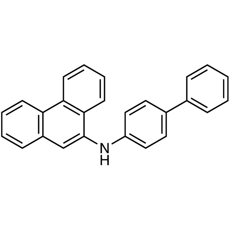 N-([1,1'-Biphenyl]-4-yl)phenanthren-9-amine>98.0%(GC)1g