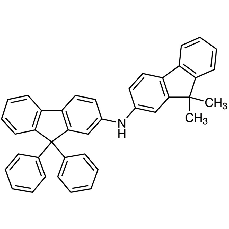 N-(9,9-Dimethyl-9H-fluoren-2-yl)-9,9-diphenyl-9H-fluoren-2-amine>98.0%(HPLC)(N)5g