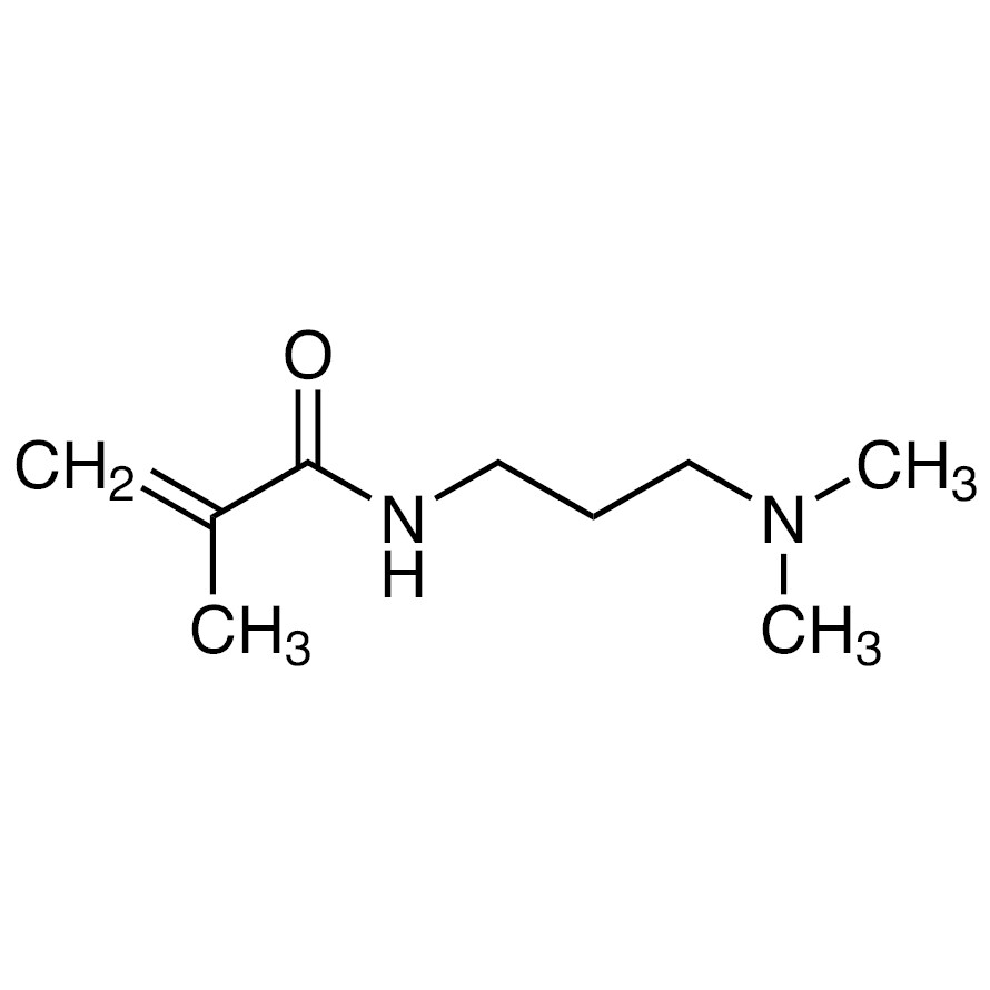 N-(3-Dimethylaminopropyl)methacrylamide (stabilized with MEHQ)>98.0%(GC)100g