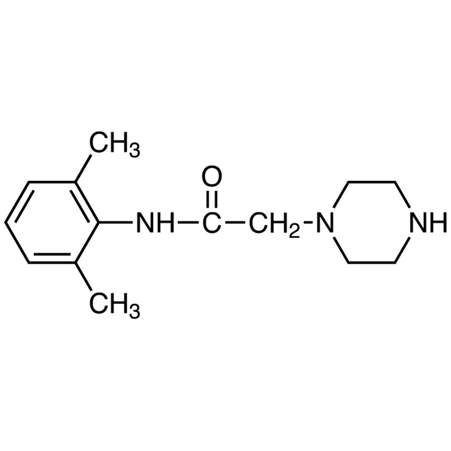 N-(2,6-Dimethylphenyl)-1-piperazineacetamide>98.0%(GC)(T)25g