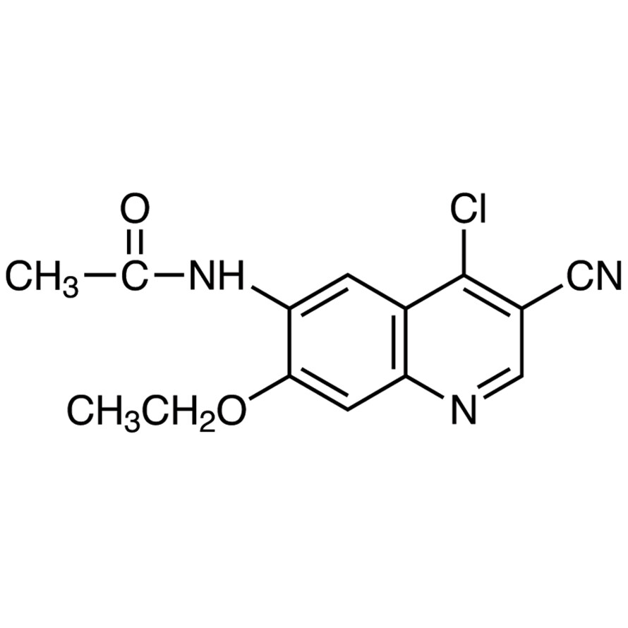 N-(4-Chloro-3-cyano-7-ethoxy-6-quinolinyl)acetamide>98.0%(HPLC)(N)1g