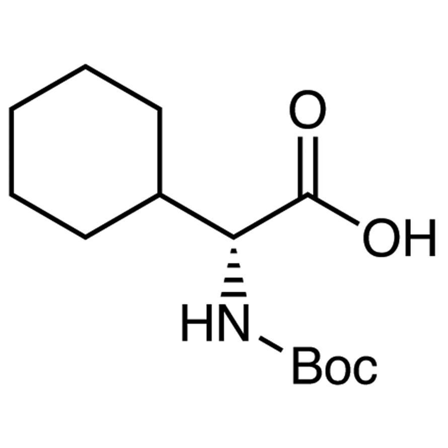 N-(tert-Butoxycarbonyl)-D-2-cyclohexylglycine>98.0%(HPLC)(T)5g