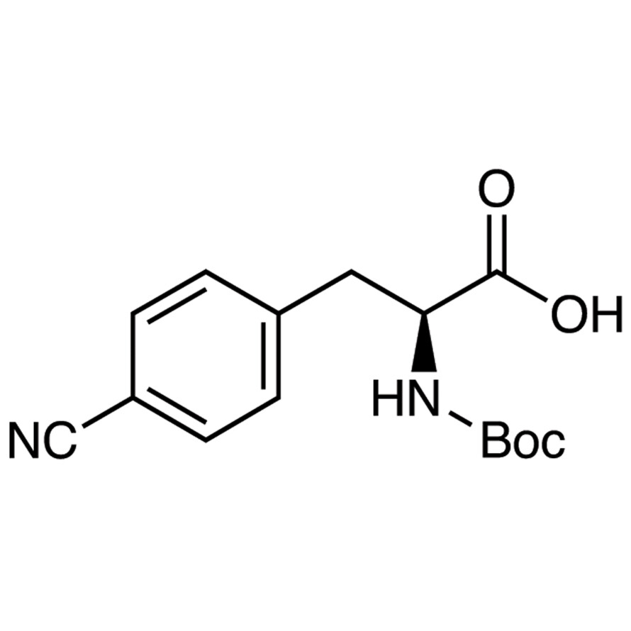 N-(tert-Butoxycarbonyl)-4-cyano-L-phenylalanine>98.0%(HPLC)(T)1g