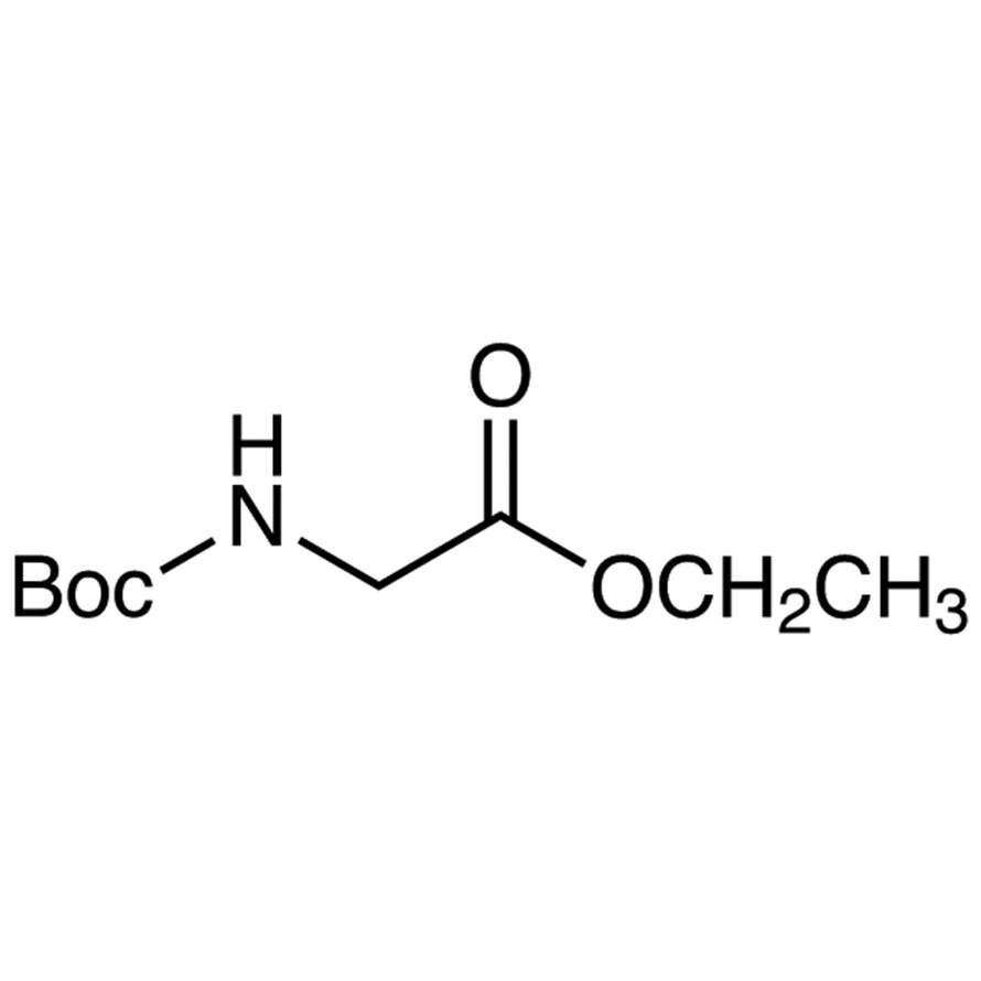 N-(tert-Butoxycarbonyl)glycine Ethyl Ester>98.0%(GC)5g