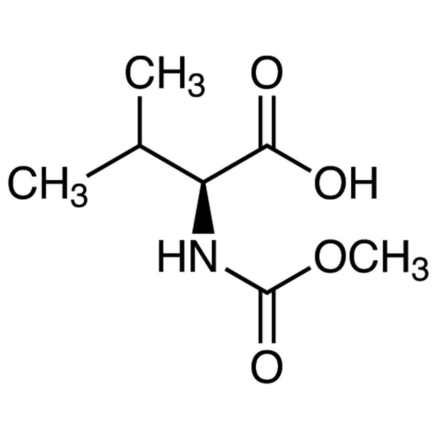 N-(Methoxycarbonyl)-L-valine&gt;98.0%(HPLC)(T)25g