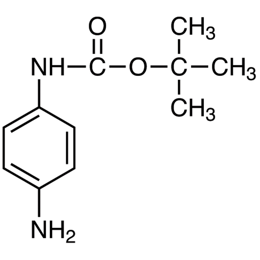N-(tert-Butoxycarbonyl)-1,4-phenylenediamine>95.0%(HPLC)(T)5g