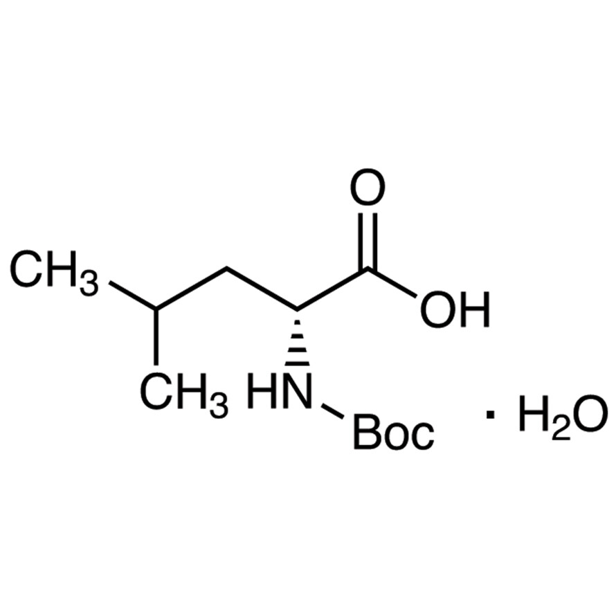 N-(tert-Butoxycarbonyl)-D-leucine Monohydrate&gt;98.0%(T)25g