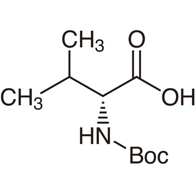 N-(tert-Butoxycarbonyl)-D-valine&gt;98.0%(HPLC)(T)25g