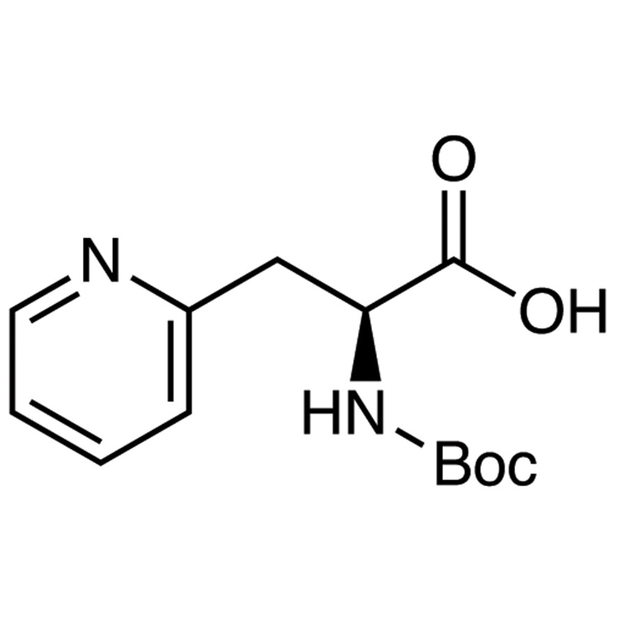 N-(tert-Butoxycarbonyl)-3-(2-pyridyl)-L-alanine>98.0%(HPLC)(T)1g
