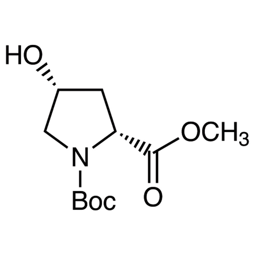 N-(tert-Butoxycarbonyl)-cis-4-hydroxy-D-proline Methyl Ester&gt;97.0%(GC)1g