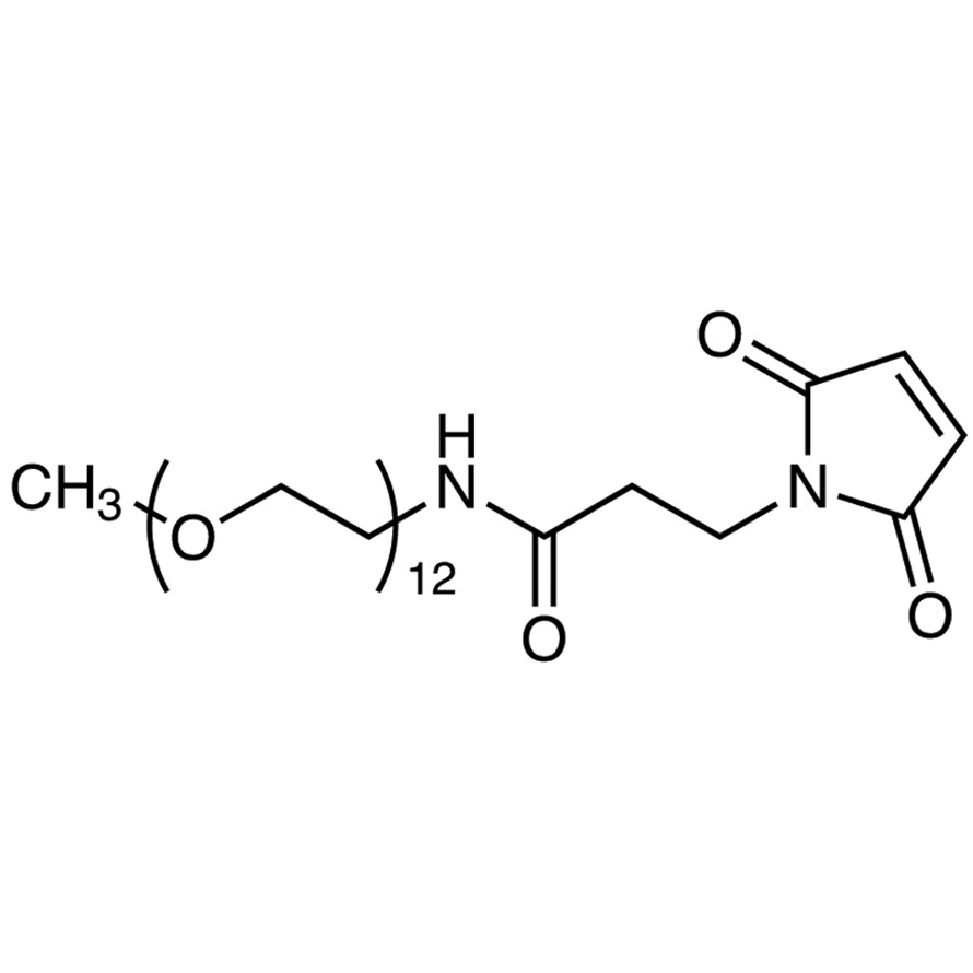 Methyl-PEG12-Maleimide>95.0%(HPLC)25mg