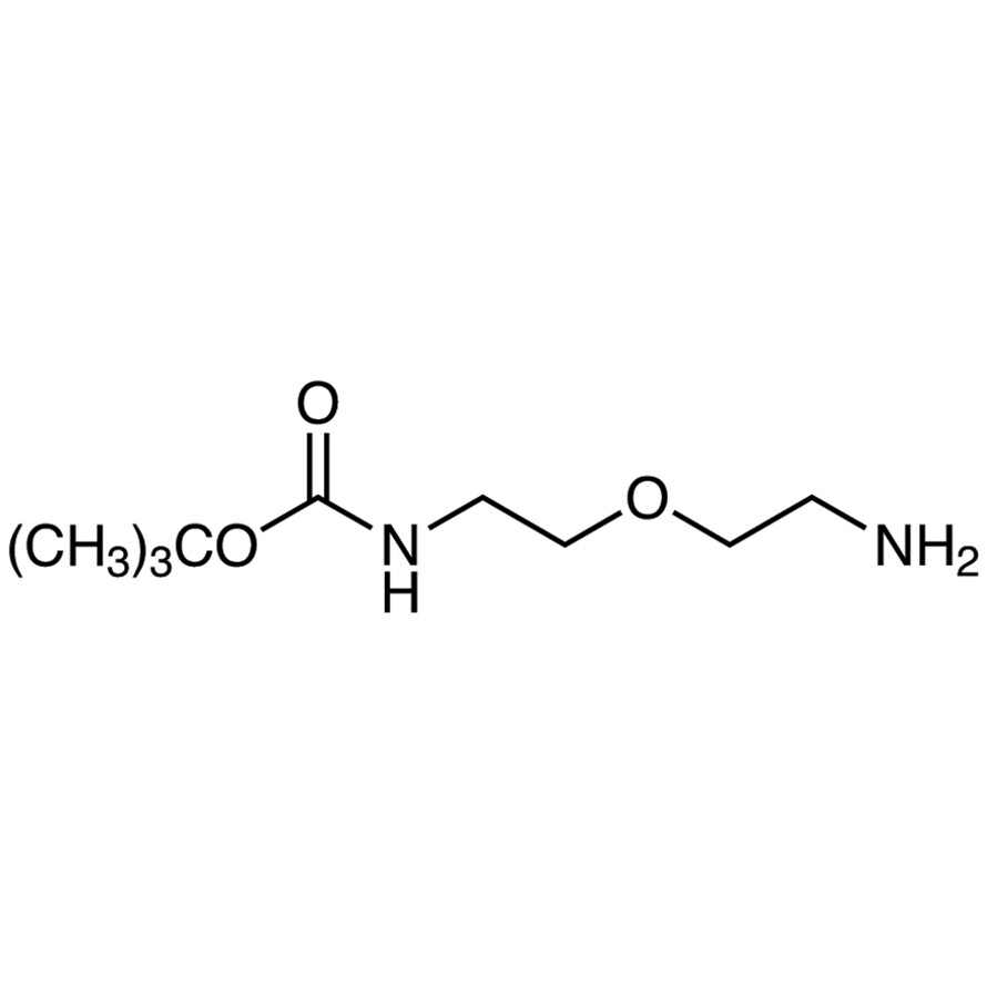 N-(tert-Butoxycarbonyl)-2-(2-aminoethoxy)ethylamine>95.0%(GC)1g