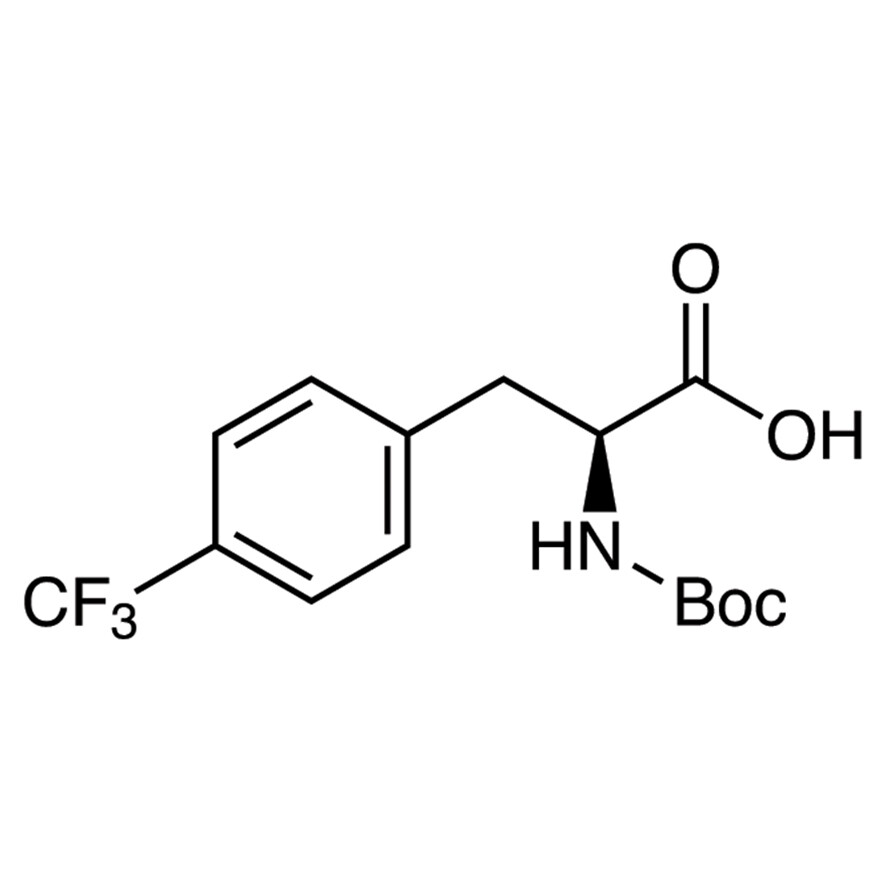 N-(tert-Butoxycarbonyl)-4-trifluoromethyl-L-phenylalanine>98.0%(HPLC)(T)1g