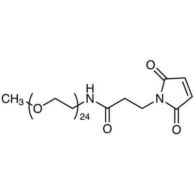 Methyl-PEG24-Maleimide&gt;93.0%(HPLC)25mg