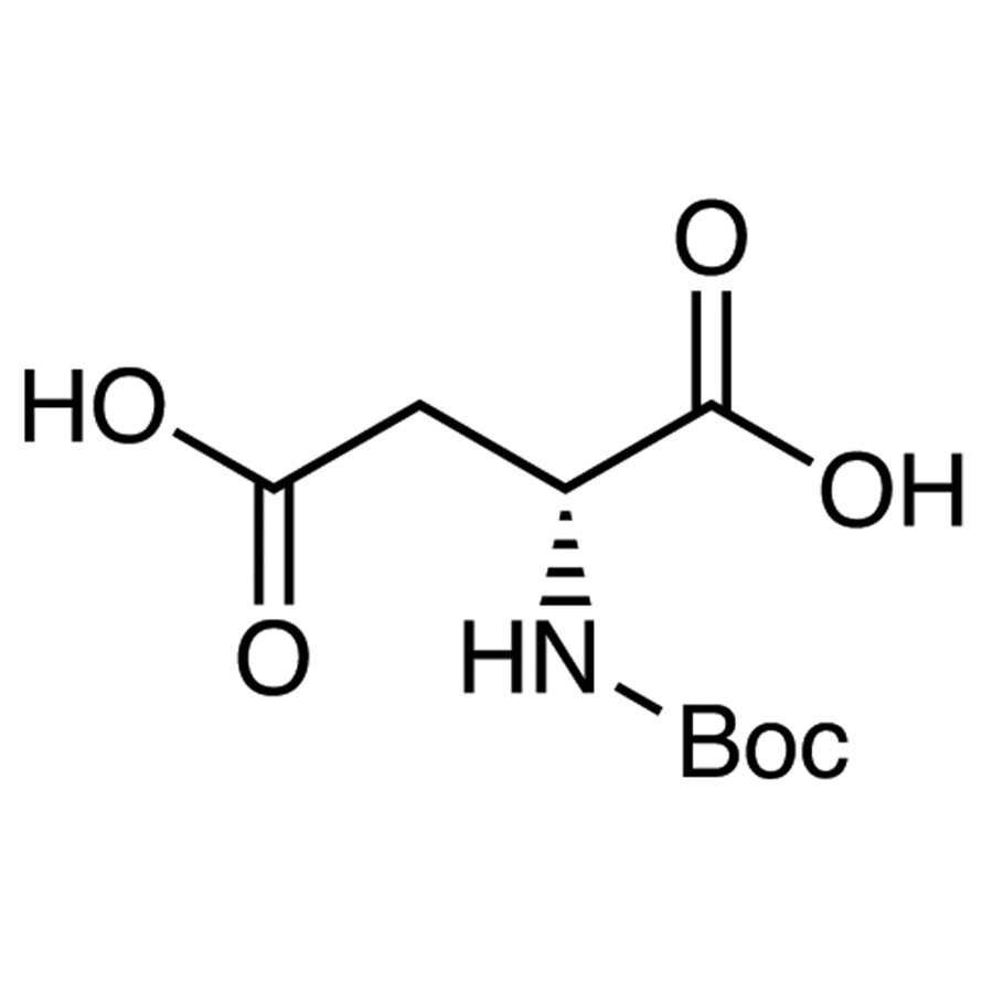 N-(tert-Butoxycarbonyl)-D-aspartic Acid>98.0%(T)5g