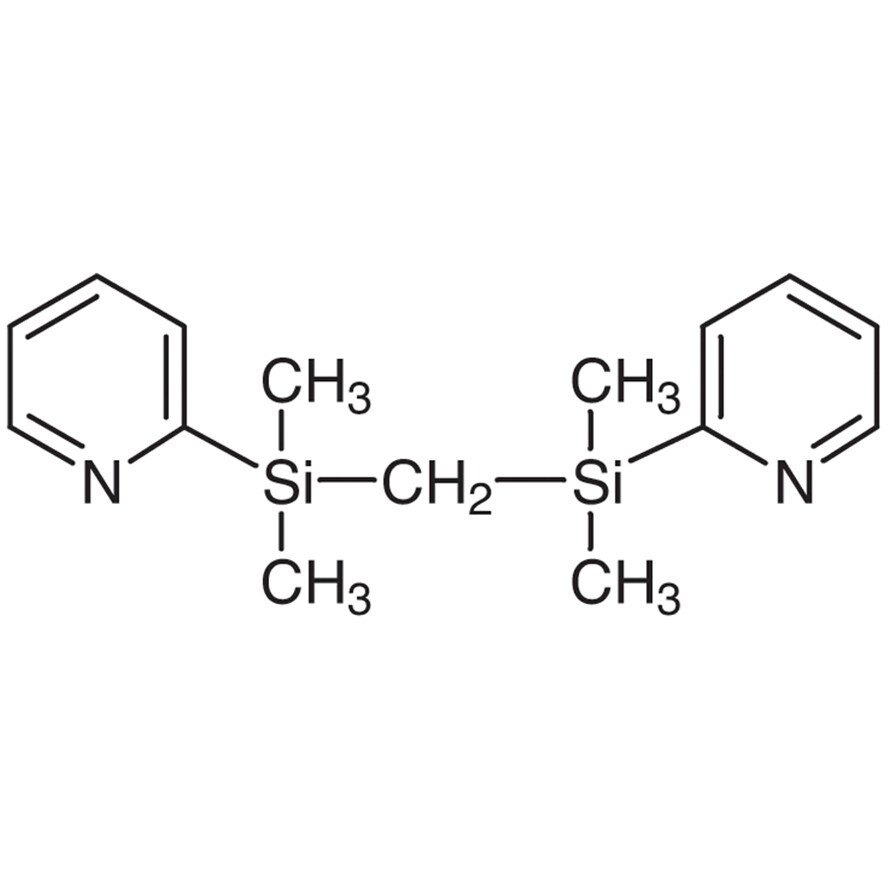 Methylenebis[dimethyl(2-pyridyl)silane]>95.0%(GC)100mg