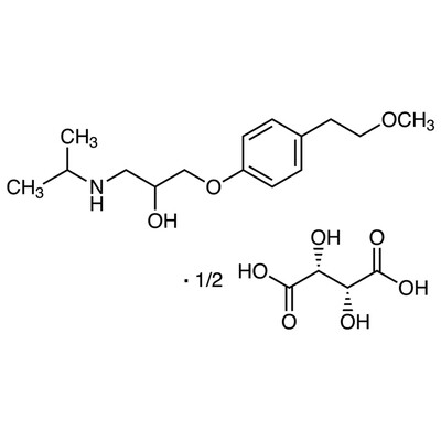 Metoprolol Tartrate&gt;98.0%(HPLC)(T)25g