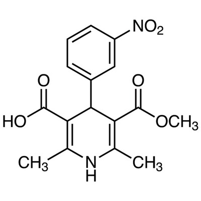 Monomethyl 1,4-Dihydro-2,6-dimethyl-4-(3-nitrophenyl)-3,5-pyridinedicarboxylate&gt;98.0%(HPLC)(T)5g