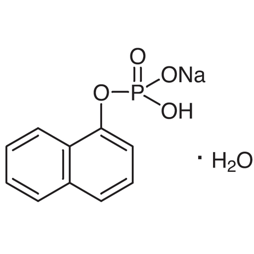 Monosodium 1-Naphthyl Phosphate Monohydrate [Substrate for Phosphatase]&gt;97.0%(T)1g