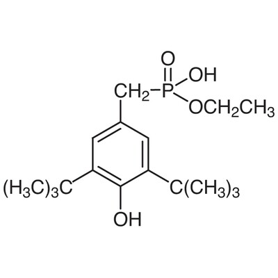 Monoethyl 3,5-Di-tert-butyl-4-hydroxybenzylphosphonate&gt;96.0%(HPLC)(T)1g