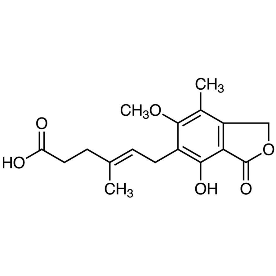 Mycophenolic Acid&gt;98.0%(HPLC)(T)1g