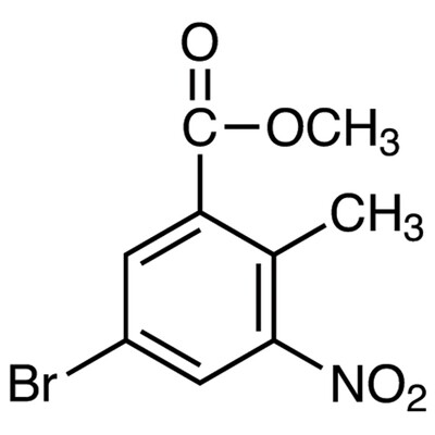 Methyl 5-Bromo-2-methyl-3-nitrobenzoate&gt;98.0%(GC)5g