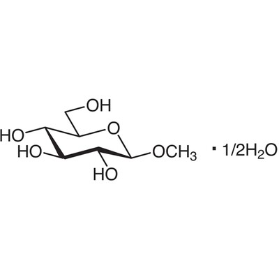 Methyl beta-D-Glucopyranoside Hemihydrate&gt;98.0%(GC)5g