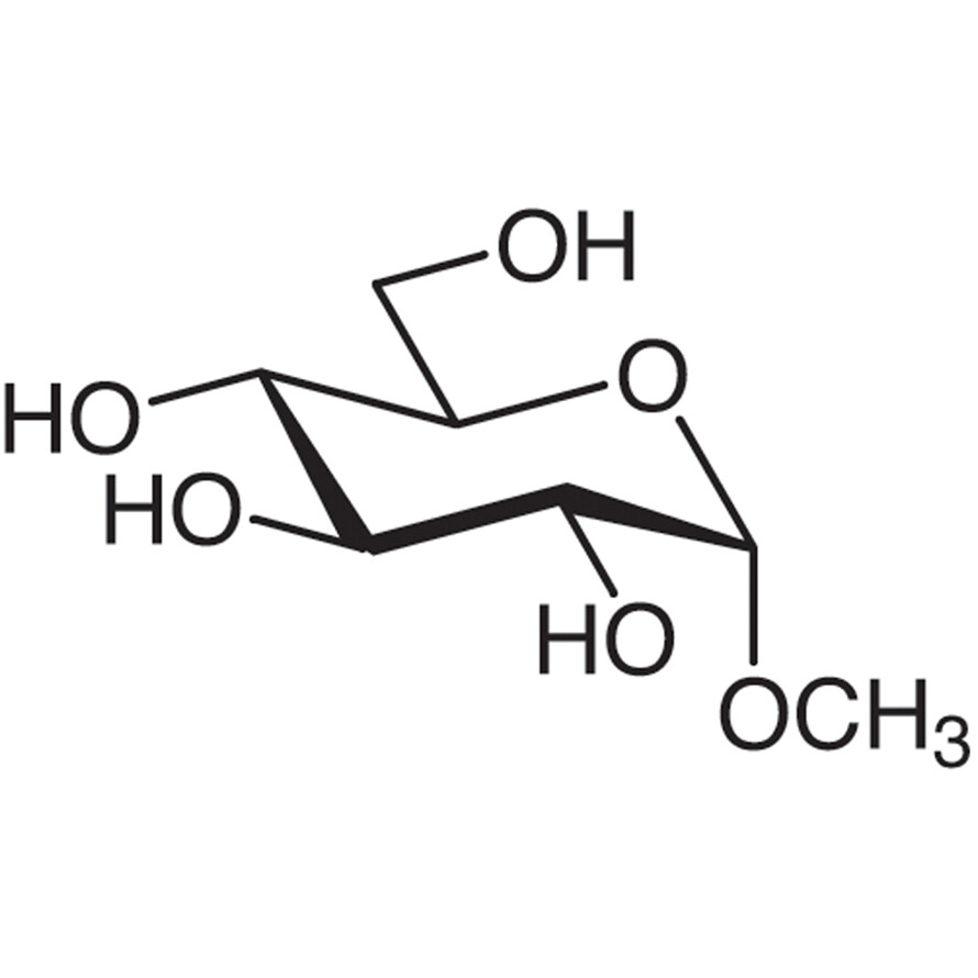 Methyl alpha-D-Glucopyranoside>98.0%(GC)25g